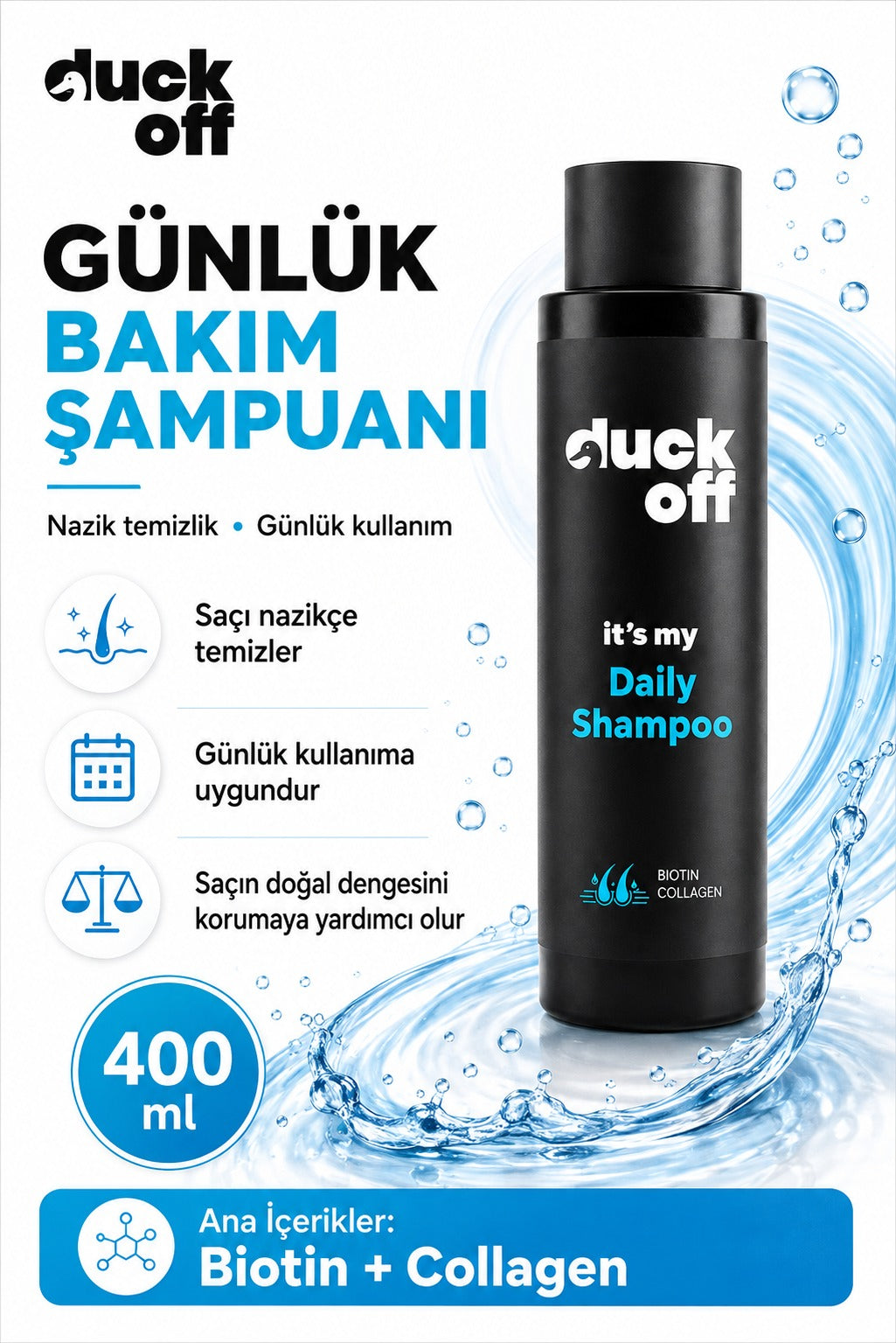 It's My Daily Shampoo - Günlük Kullanıma Uygun Bakım Şampuanı